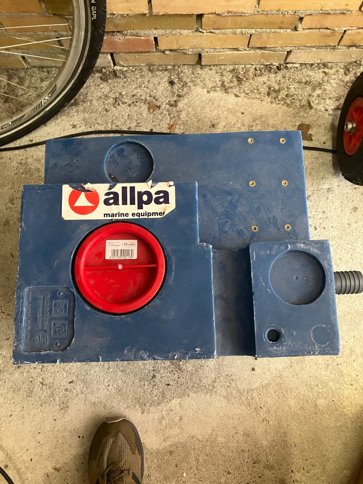 Allpa Marine Equipment Vuilwatertank 47 liter, Ophalen of Verzenden, Nieuw, Kombuis en Sanitair