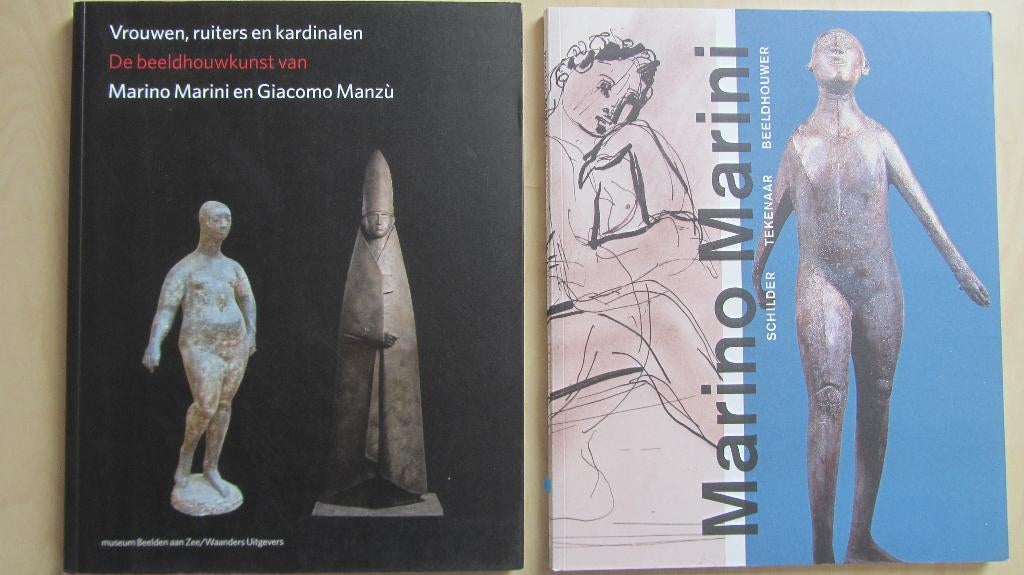 Marino Marini   2 boeken, Ophalen of Verzenden, Gelezen