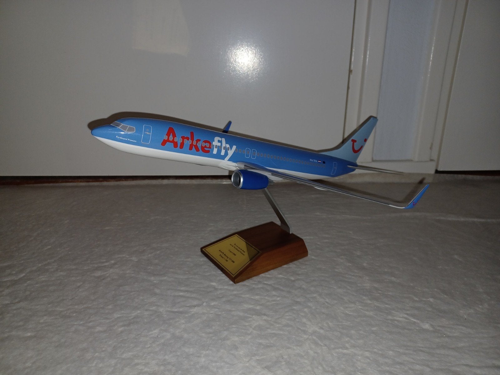Tui 737 schaalmodel 1:100, Ophalen of Verzenden, Nieuw, Schaalmodel