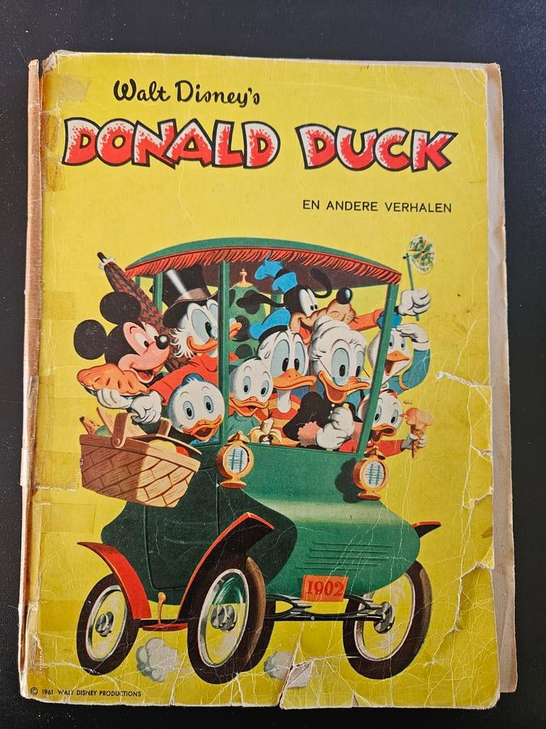 Walt Disney's Donald Duck en andere verhalen (1961), Eén stripboek, Ophalen of Verzenden, Gelezen
