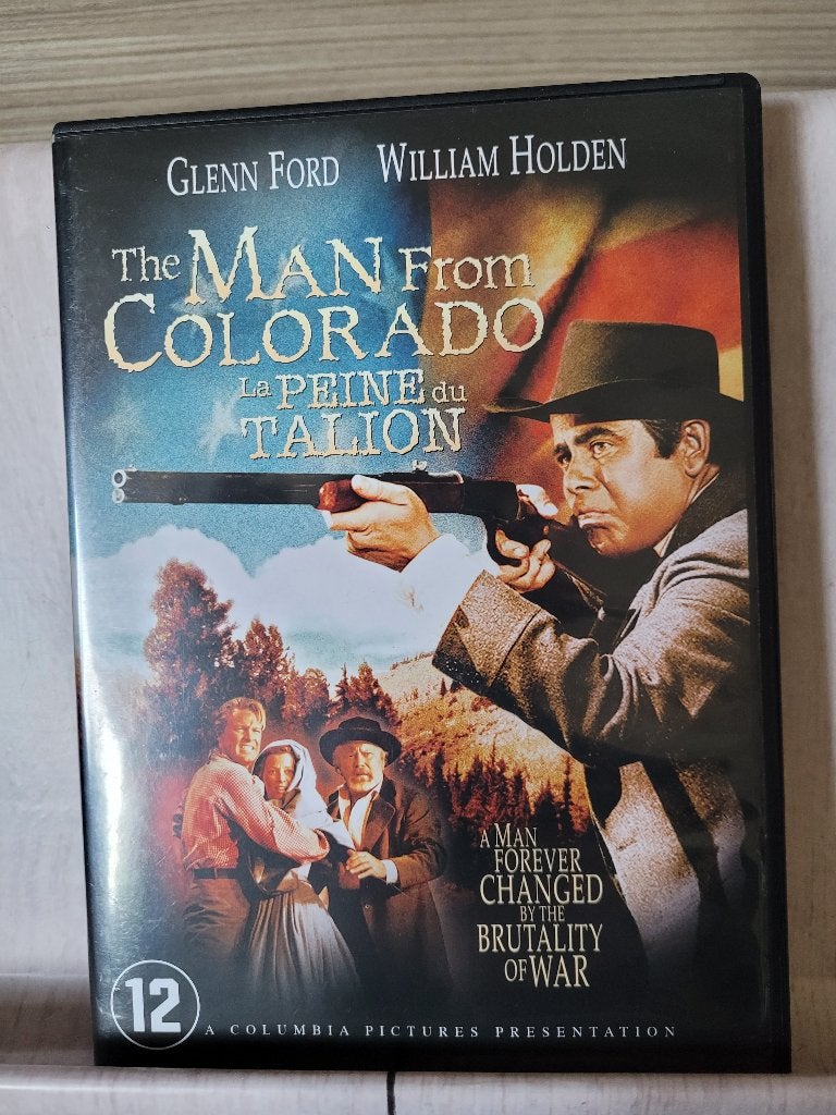 The Man from Colorado (1949) Glenn Ford William Holden Dvd, Ophalen of Verzenden, Zo goed als nieuw, 1940 tot 1960, Western