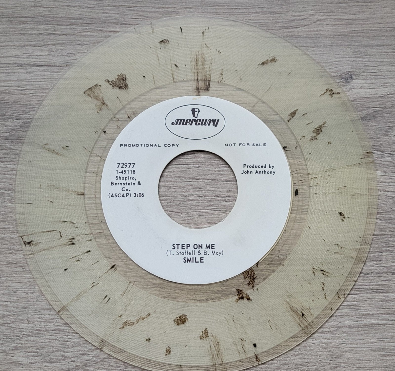 Queen (Smile) Earth 7" promo vinyl USA, Ophalen of Verzenden, Gebruikt, Overige formaten, Poprock