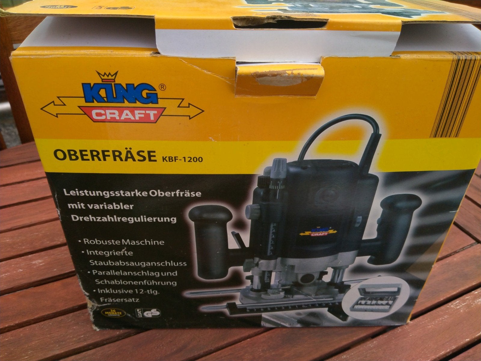 Nieuwe nooit gebruikte complete bovenfrees machine, Ophalen of Verzenden, Nieuw, Elektrisch, Bovenfrees