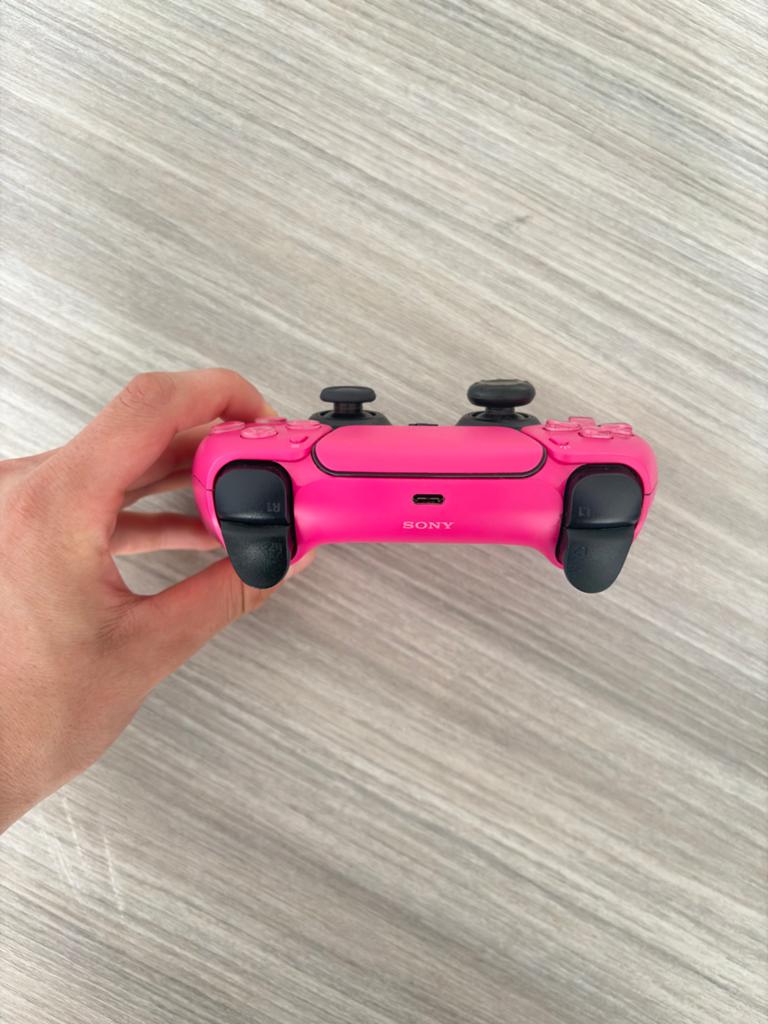 PS5 Disc Edition met Roze Controller, Ophalen, Zo goed als nieuw, Playstation 5