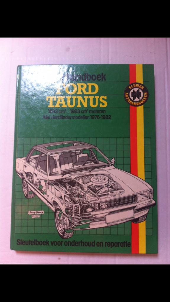 Autohandboek Ford Taunus(nieuw), Ophalen of Verzenden