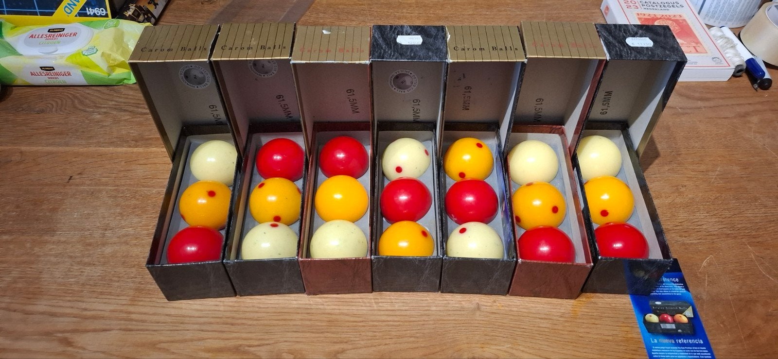 Biljart ballen., Ophalen, Keu of Ballen