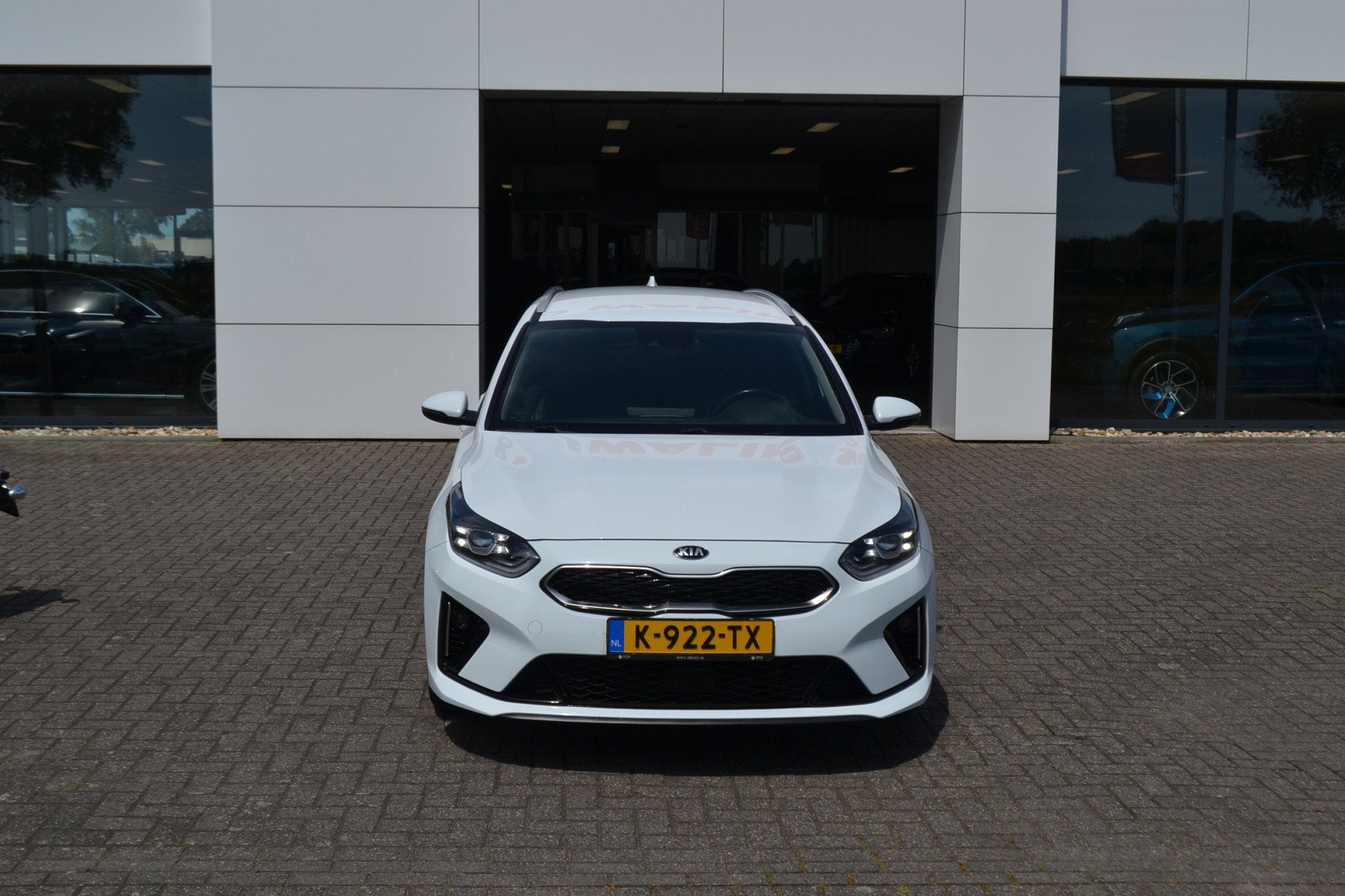 Kia Ceed Sportswagon 1.6 GDI PHEV SOH 99.6% DynamicPlusLine, 8 kWh, Stof, Gebruikt, Wit