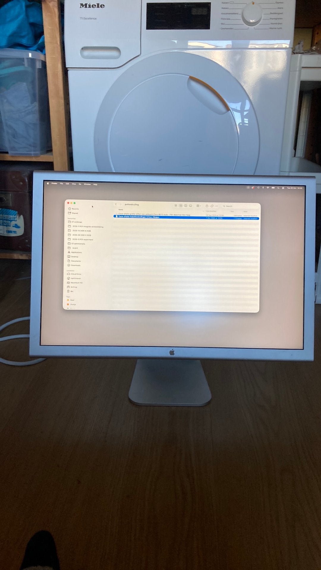 Apple Cinema HD Display A1082, Ophalen, Gebruikt