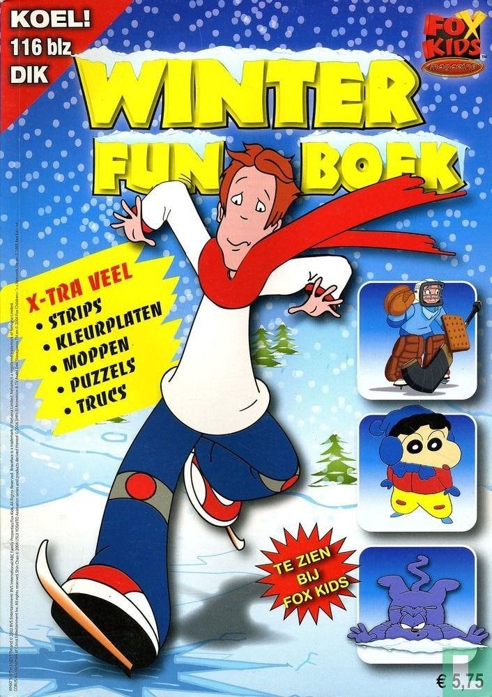Gezocht: Fox Kids winter boek 2004 ik betaal 100 euro voor, Eén stripboek, Ophalen of Verzenden, Gelezen