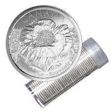 Canada - 25 cent 2015 - Poppy - Uncirculated.., Postzegels en Munten, Munten | Amerika, Verzenden, Noord-Amerika, Losse munt