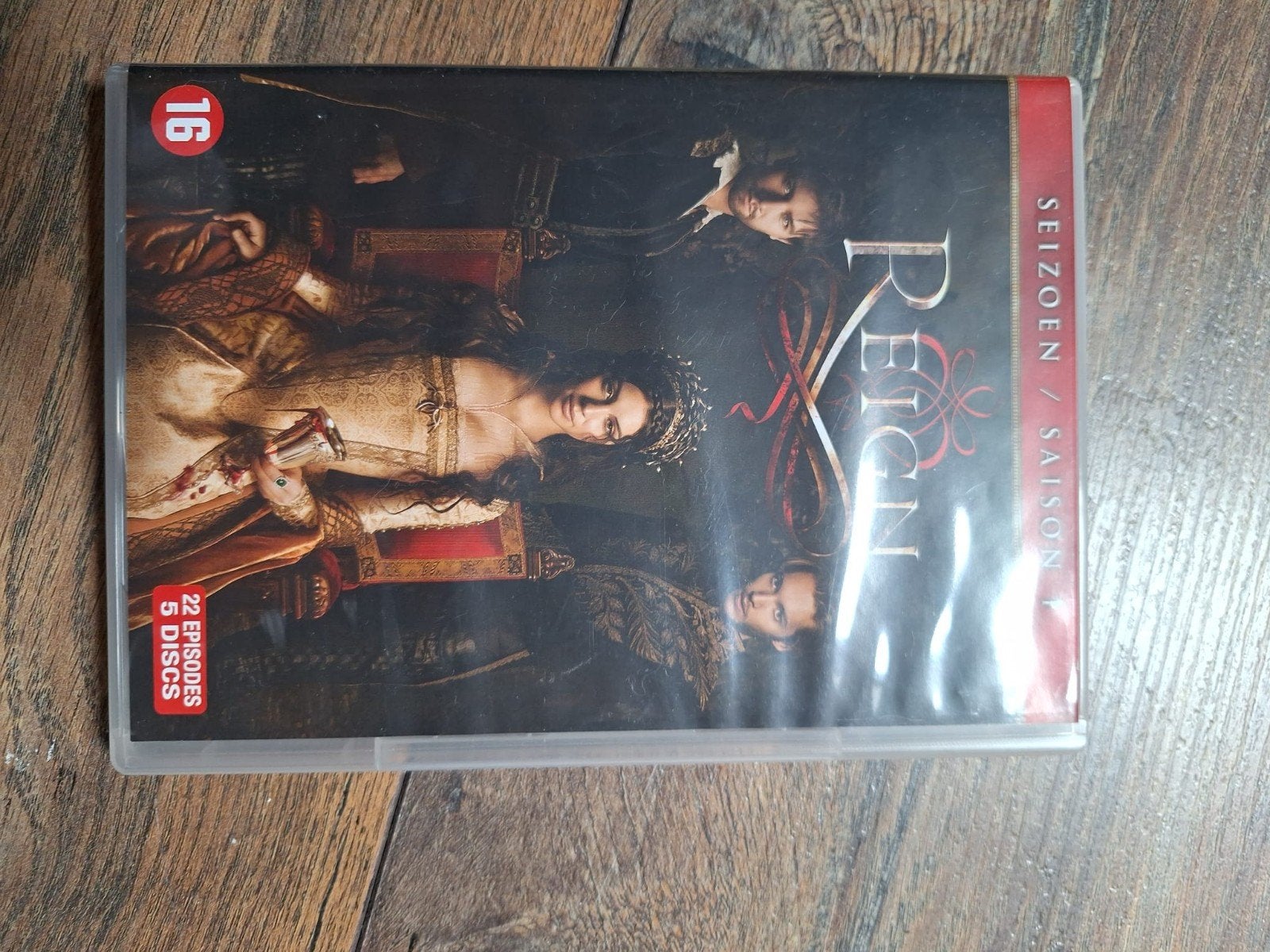 Reign Seizoen 1 DVD - 22 afleveringen, 5 discs, Cd's en Dvd's, Dvd's | Tv en Series, Vanaf 16 jaar, Seizoen 1, Nederlands, Drama