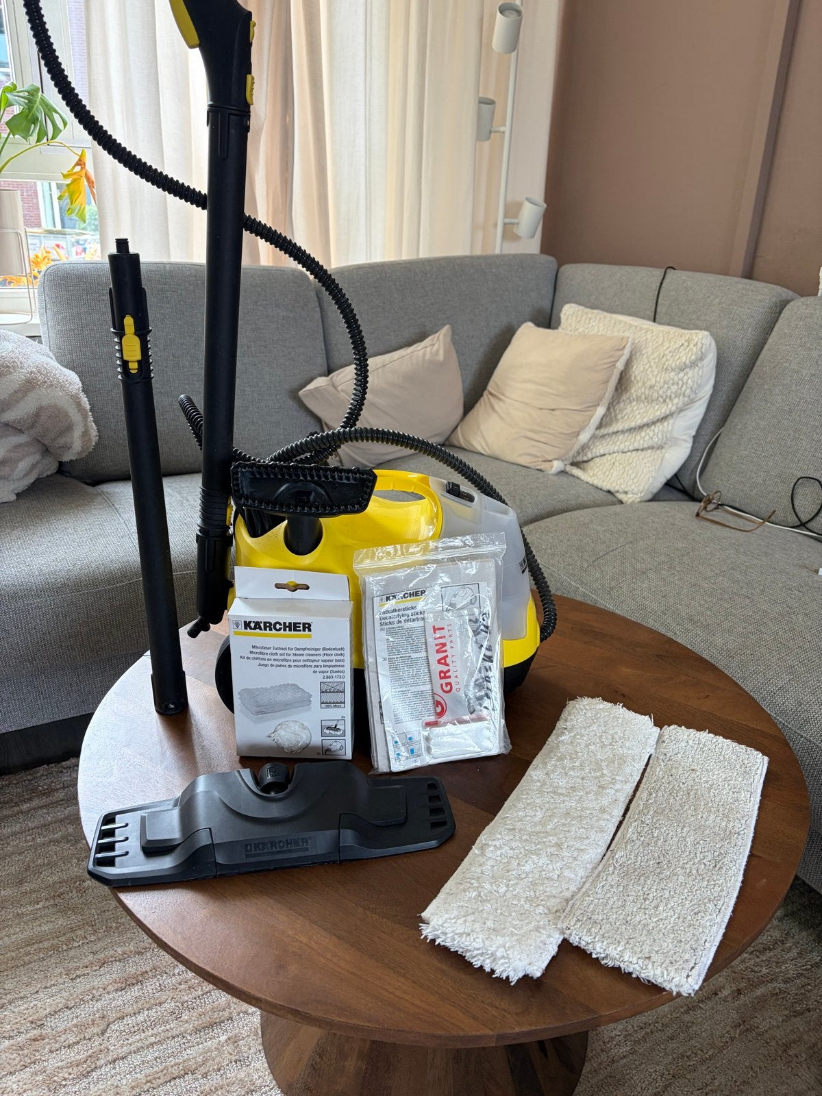 Kärcher SC 4 Stoomreiniger Compleet met Accessoires, Ophalen, Inclusief accessoires, Gebruikt, Kärcher