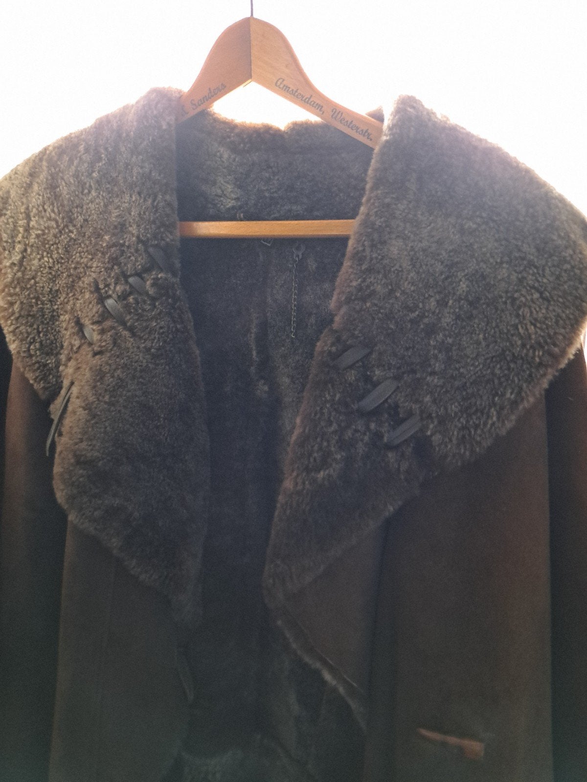 prachtige lammy coat Zware jas, Ophalen of Verzenden