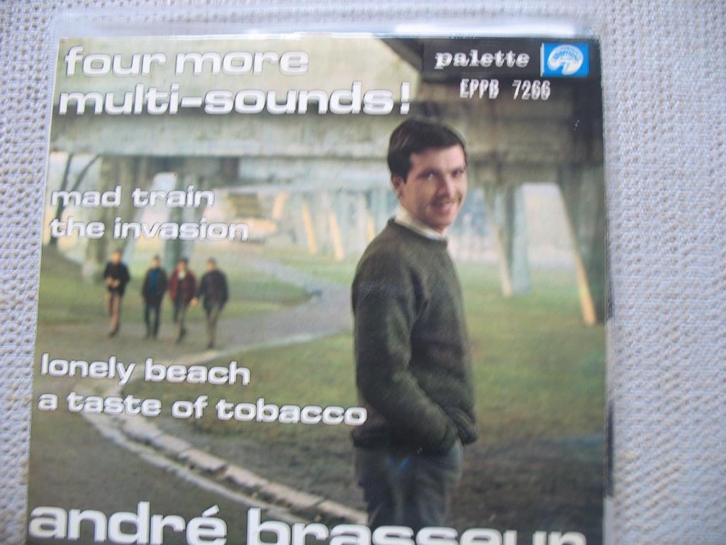 Andre Brasseur - Mad train (+3 e.p.), Gebruikt, 7 inch, Ophalen of Verzenden, Pop