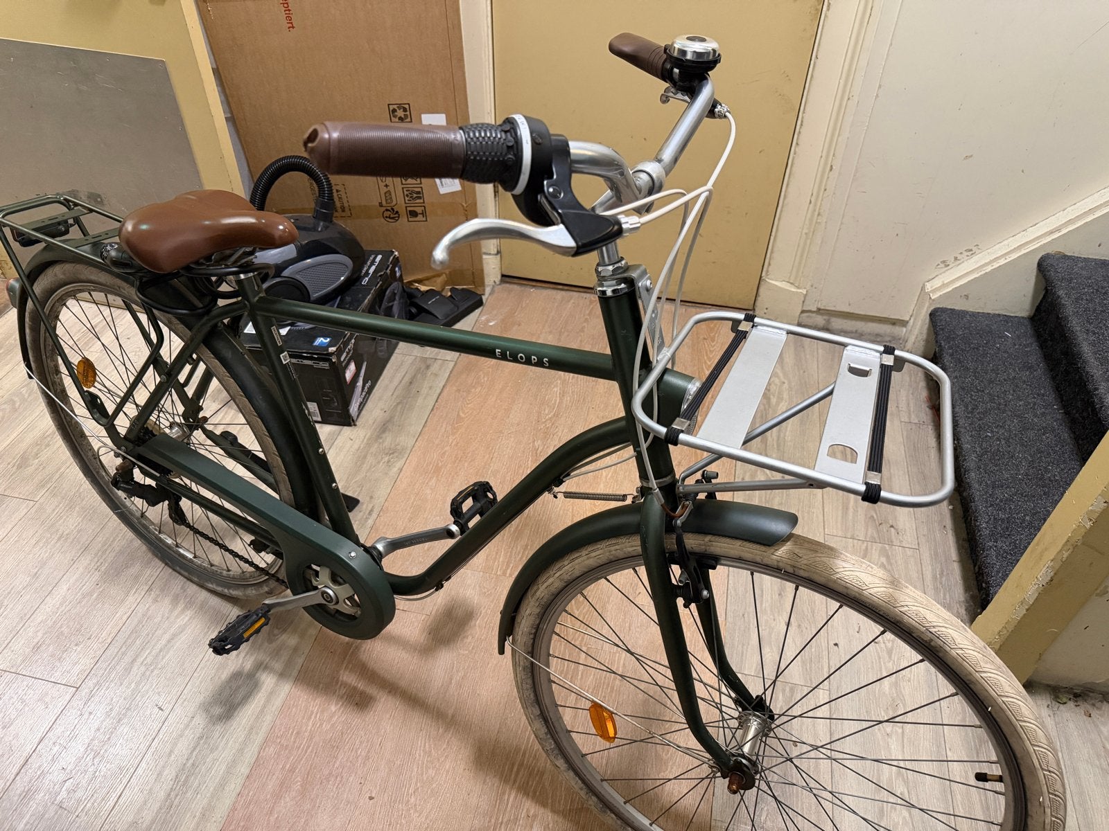 Elops Fiets - Opknapper (versnellingen en remmen defect), Overige merken, Gebruikt, Velgrem, Versnellingen