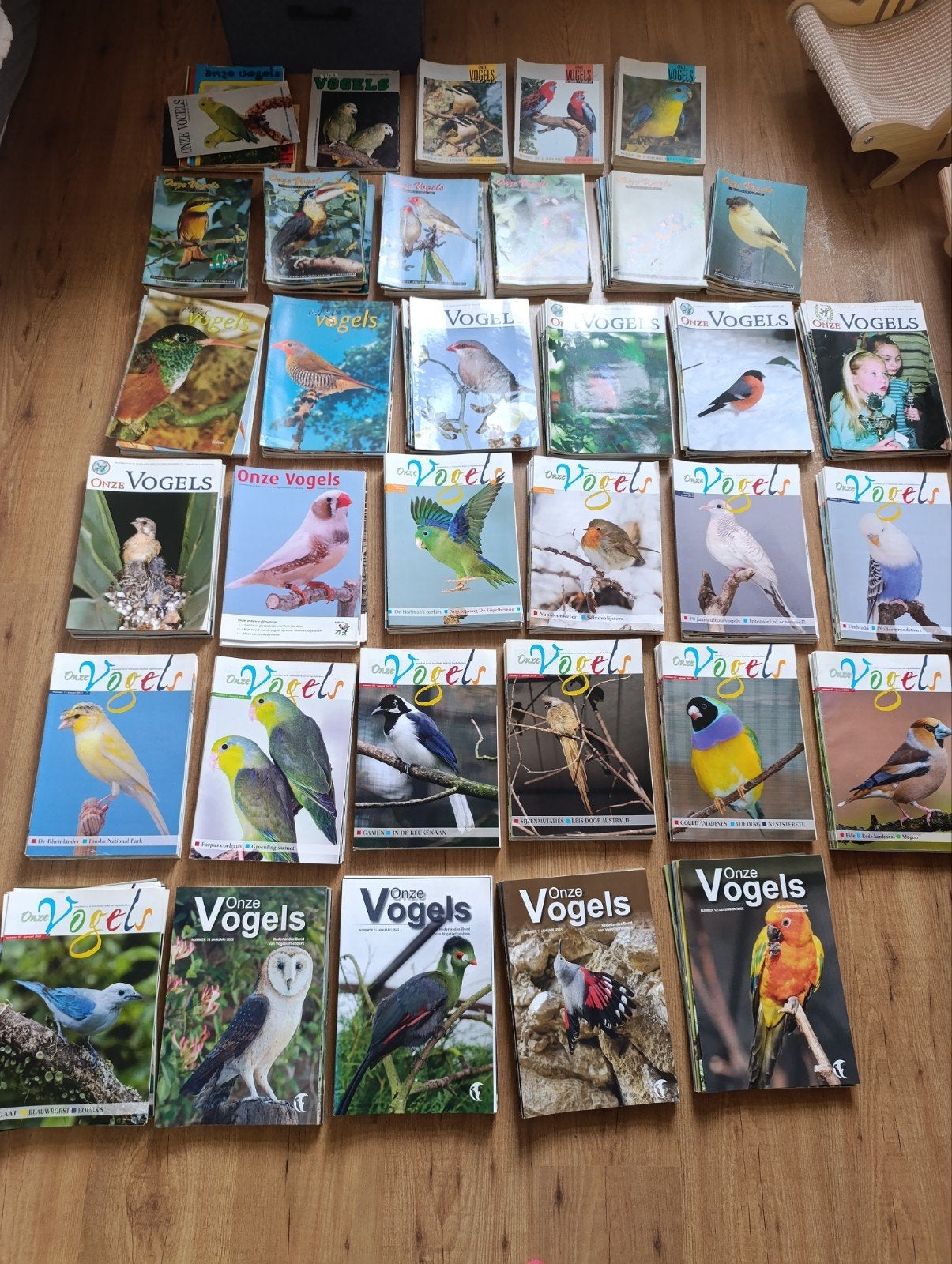 tijdschriften onze vogels diverse jaargangen, Ophalen, Gelezen, Wetenschap en Natuur