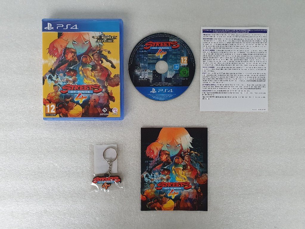 PS4: Streets of Rage 4, Spelcomputers en Games, Gebruikt, Vanaf 18 jaar, Vechten, 1 speler