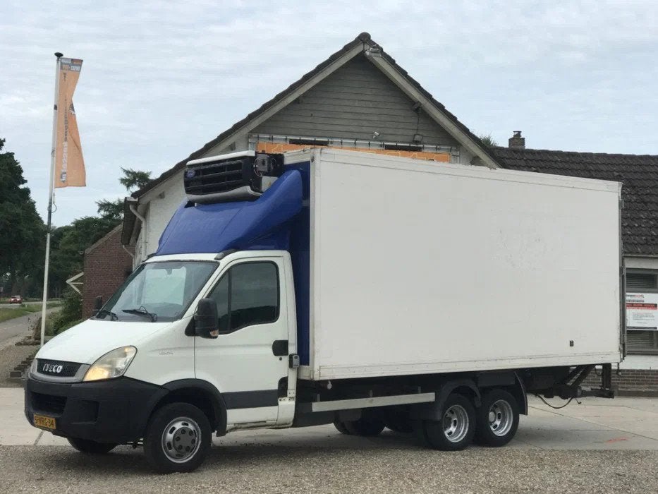 Iveco Daily 40C15 Euro 5 Clixtar koelwagen + laadklep N1, Gebruikt, 4 cilinders, Iveco, Wit