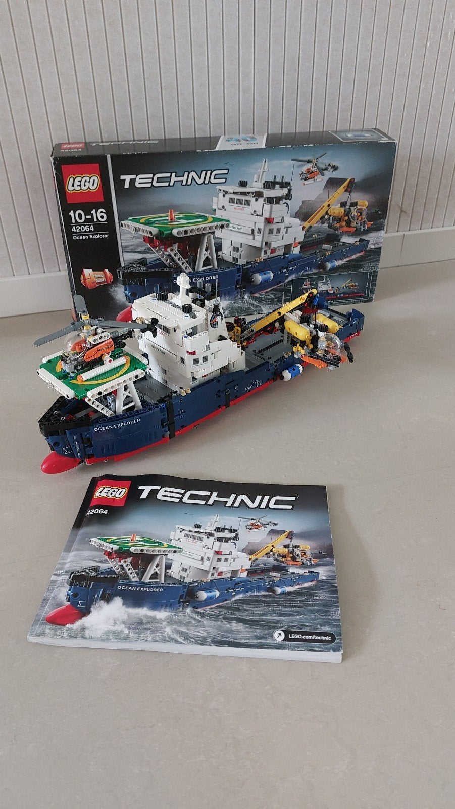 42064 Lego technic Boot, Kinderen en Baby's, Speelgoed | Duplo en Lego, Compleet, Lego, Ophalen of Verzenden, Zo goed als nieuw