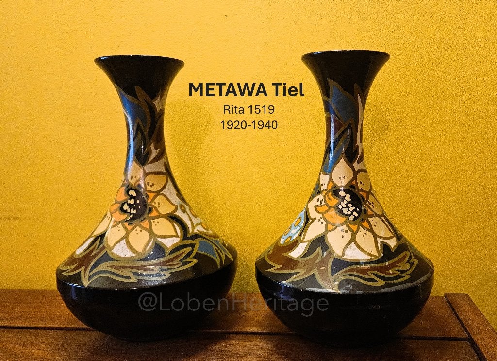 Prachtig Vintage Metawa Tiel – Model "Rita" 1519 – Art Deco, Antiek en Kunst, Ophalen
