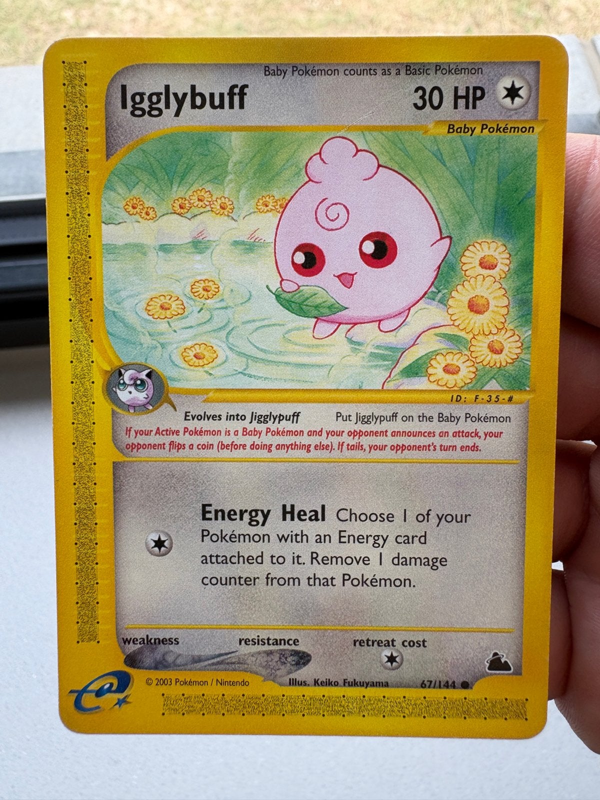 Igglybuff Skyridge (GD-EX) (67/144), Ophalen, Zo goed als nieuw, Losse kaart