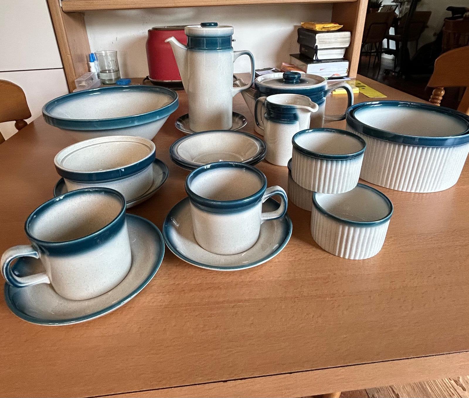 Blue Pacific Wedgwood, Ophalen