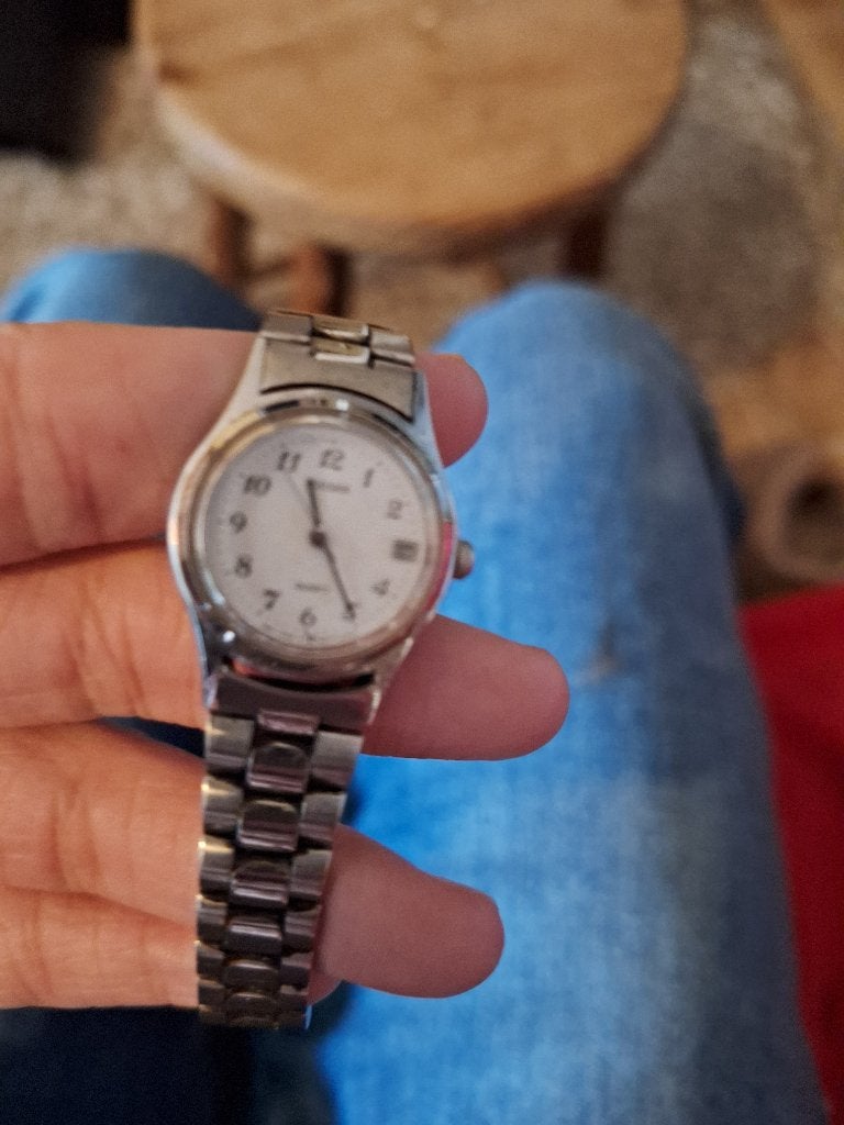 horloge, Gebruikt, Polshorloge, Zilver, Ophalen