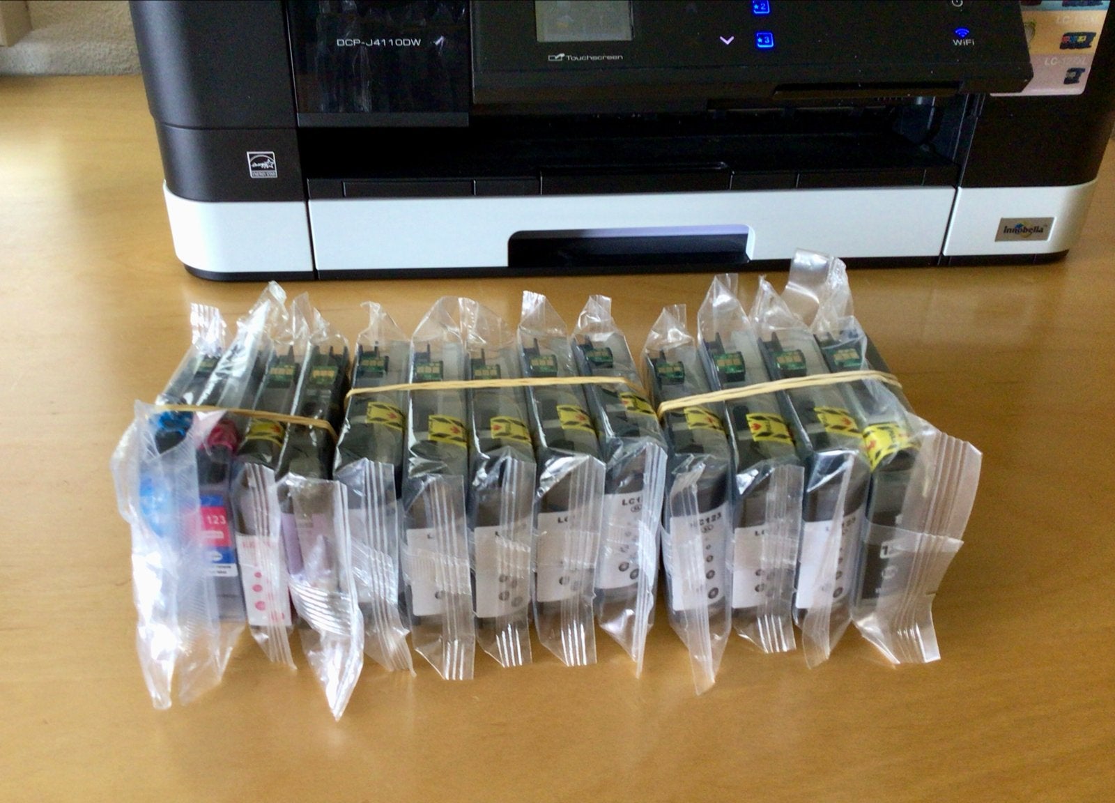 13 Inktcartridges voor Brother lc123, Ophalen of Verzenden, Nieuw, Cartridge