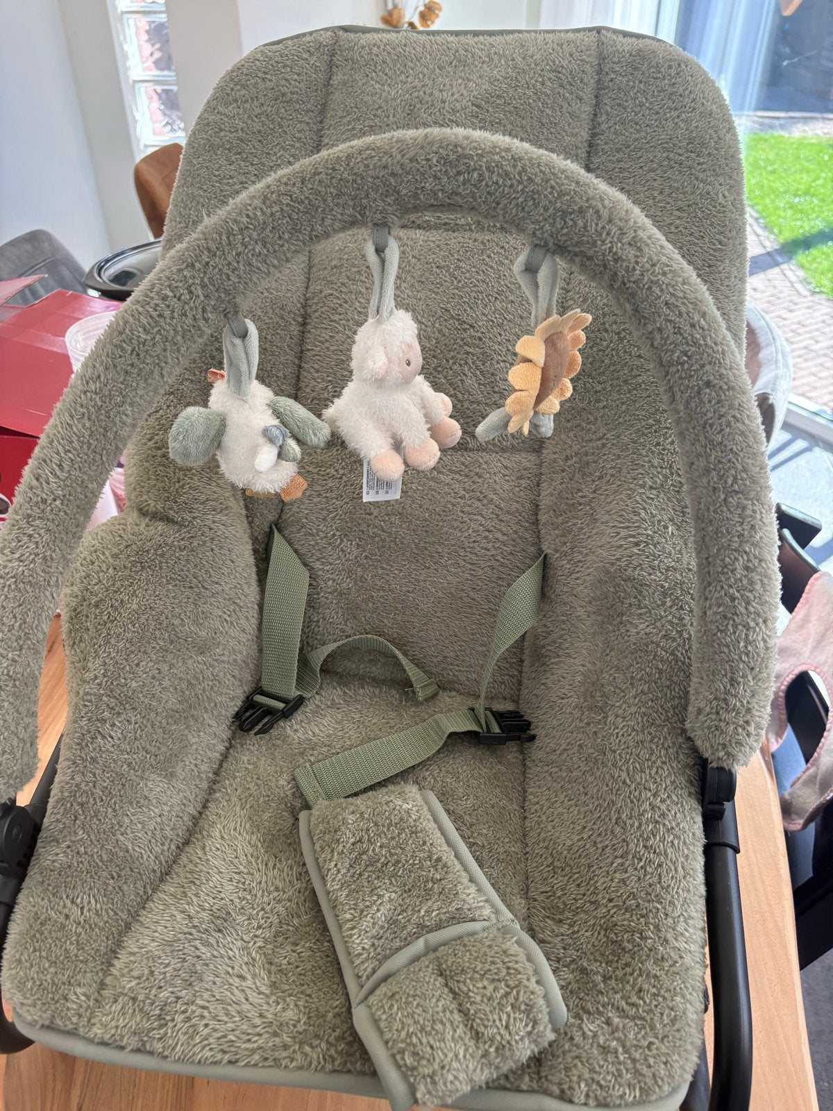 Little Dutch wipstoel met speelboog, Ophalen, Zo goed als nieuw