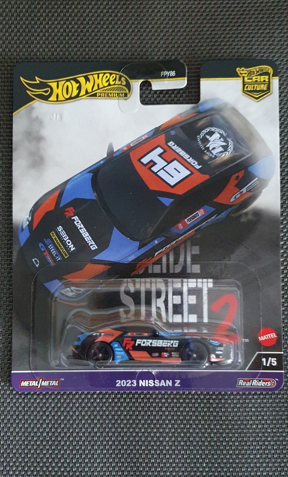Hot Wheels Premium 2023 Nissan Z Forsberg Car Culture, Hobby en Vrije tijd, Modelauto's | Overige schalen, Ophalen of Verzenden