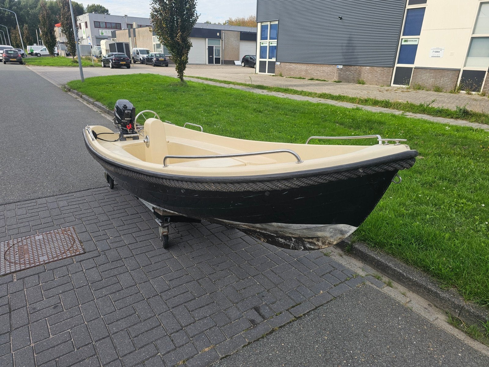Corsiva 430 Sloep met Suzuki 6pk 4-takt buitenboordmotor, Watersport en Boten, Ophalen, Gebruikt, Corsiva, 6 pk