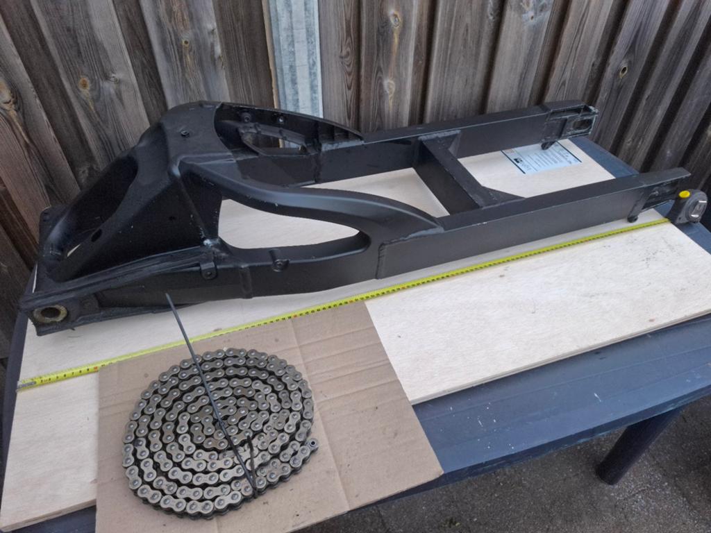 Verlengde achterbrug Suzuki GSXR 600 750, Ophalen of Verzenden