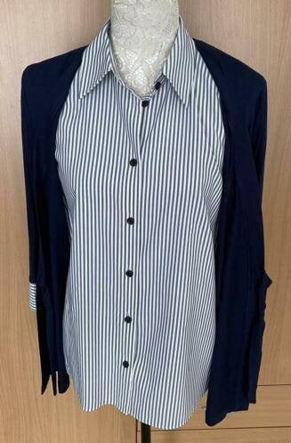 Erfo top maat 42 NIEUW, Blauw, Maat 42/44 (L), Nieuw, Ophalen of Verzenden