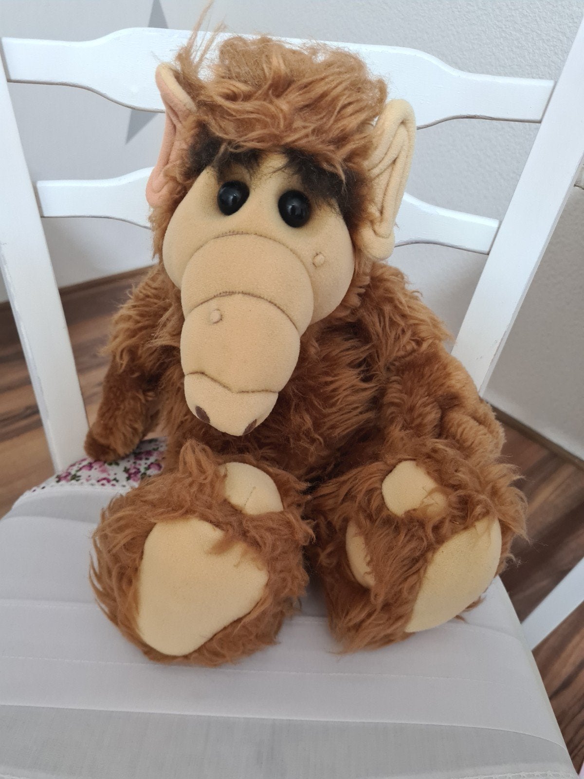 Vintage ALF knuffel - Pluche pop uit de jaren '80, Gebruikt, Overige merken, Overige karakters, Overige typen