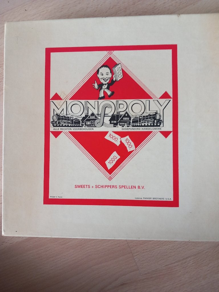 Monopoly onderdelen, Drie of vier spelers, Ophalen of Verzenden, Zo goed als nieuw, N.V. Smeets & Schippers