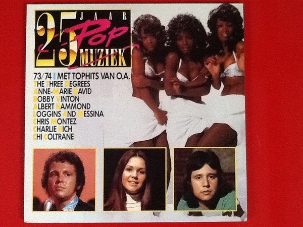 Dubbel L.P. (1990) 25 Jaar Popmuziek '73/'74, Complilatie, Ophalen of Verzenden, Gebruikt, 12 inch