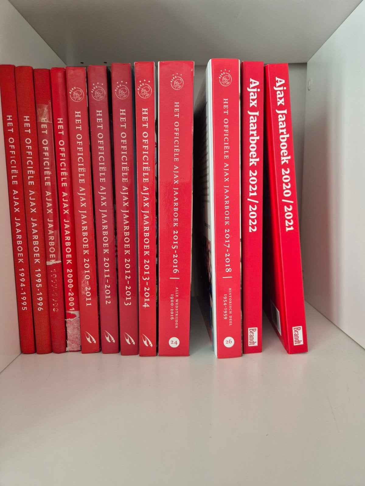 Ajax Jaarboeken Collectie - Diverse Jaren, Boeken, Ophalen of Verzenden, Gelezen, Overige sporten