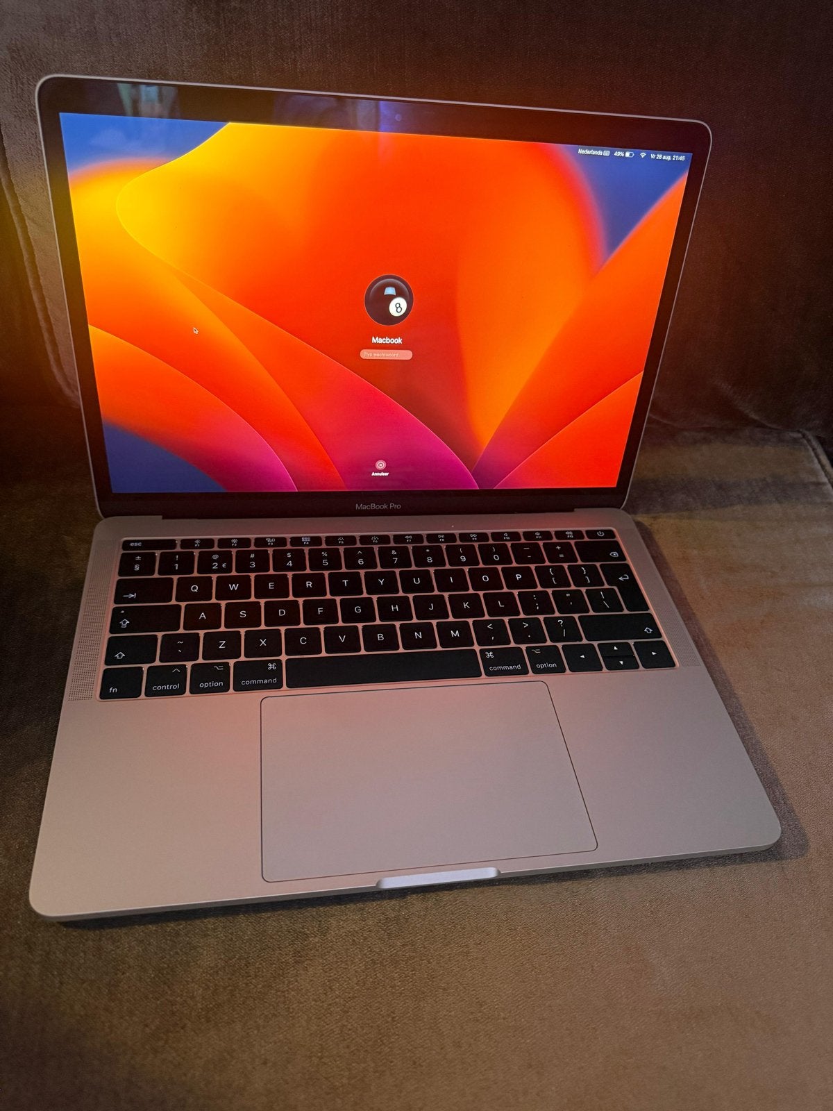 MacBook Pro 13-inch, 2017 - Uitstekende staat, Computers en Software, Apple Macbooks, 256 GB, 2 tot 3 Ghz, Qwerty, 8 GB