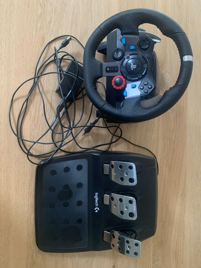 Logitech G29 racestuur en pedalen voor PlayStation, Ophalen, Gebruikt, Stuur of Pedalen, PlayStation 3