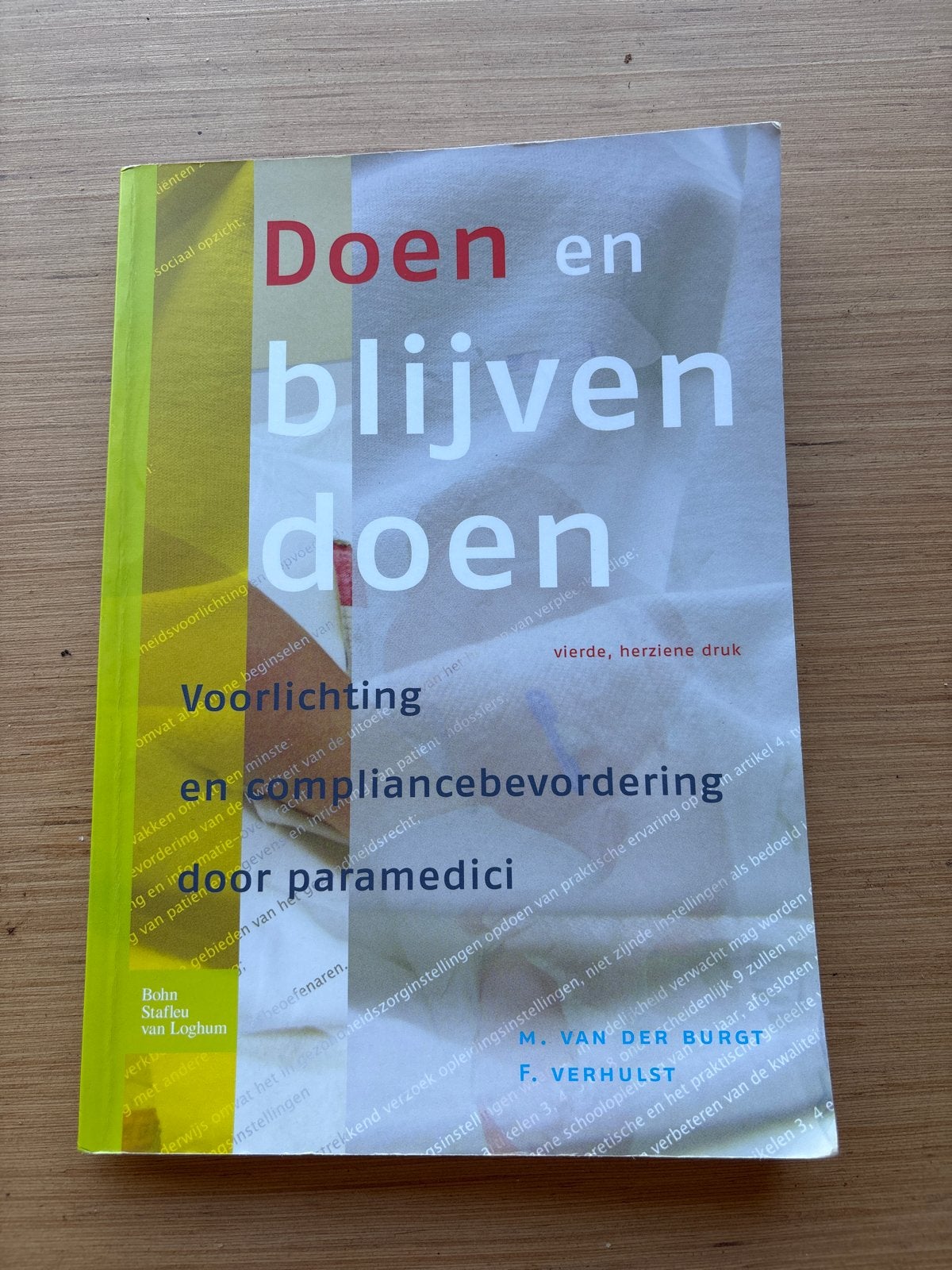 Doen en blijven doen: Voorlichting en compliancebevordering, Ophalen, Beta, Zo goed als nieuw, HBO