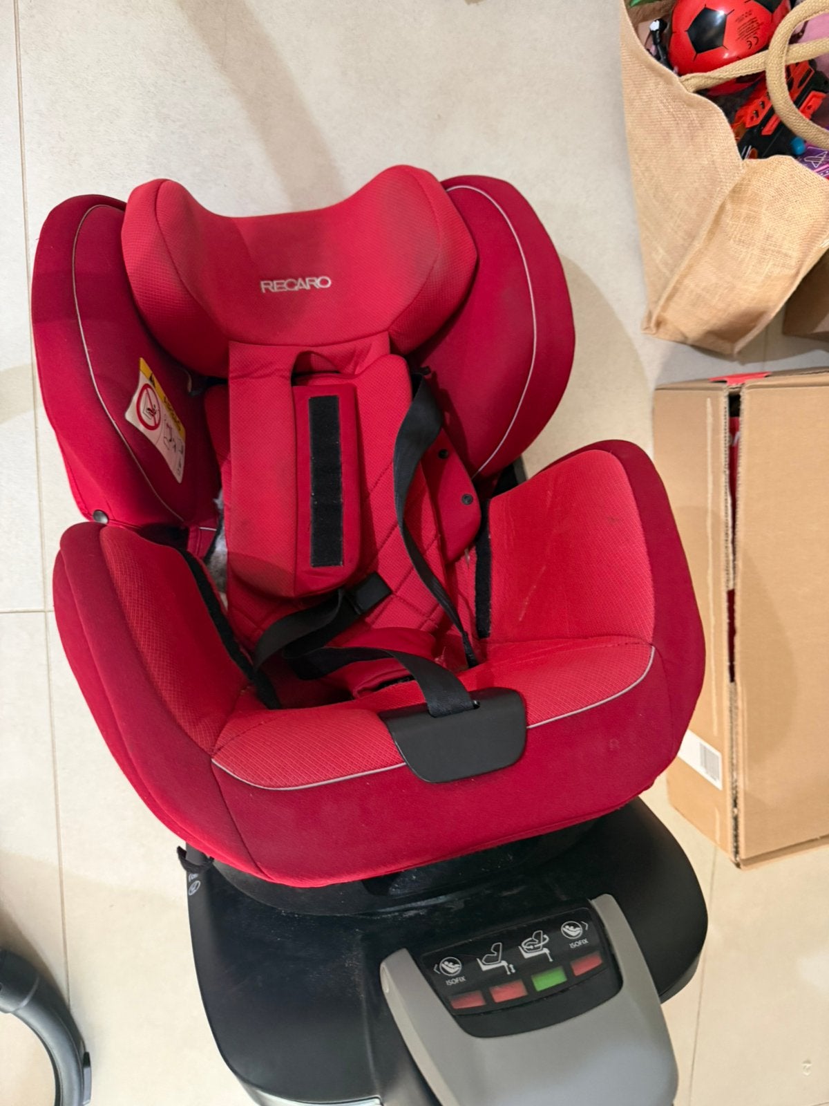 Recaro kinderstoel, Overige merken, Autogordel, 15 t/m 36 kg, Ophalen of Verzenden