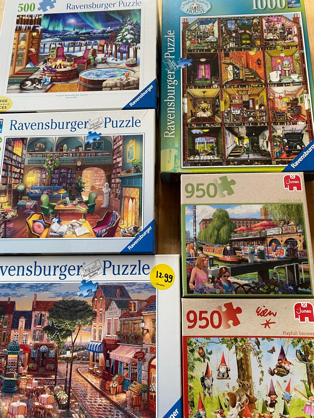 Diverse legpuzzels (Ravensburger, Jumbo) - Verschillende aan, Ophalen of Verzenden, 500 t/m 1500 stukjes, Gebruikt, Legpuzzel