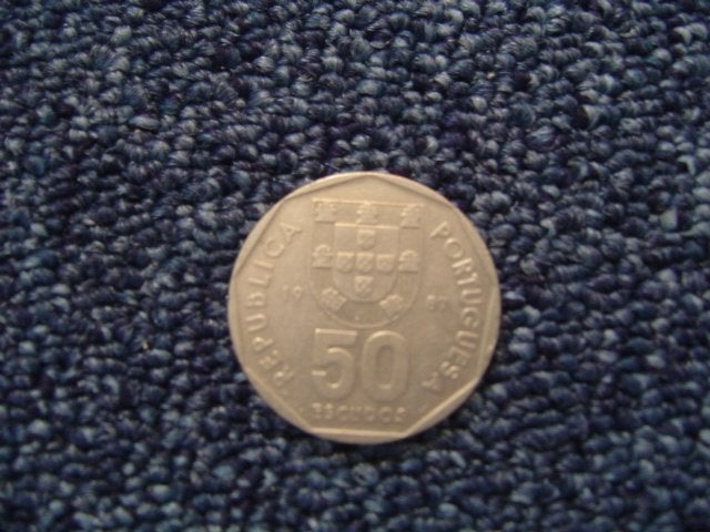 Portugal 50 Escudos munt 1987 Republica Portuguesa, Ophalen of Verzenden, Overige landen, Losse munt