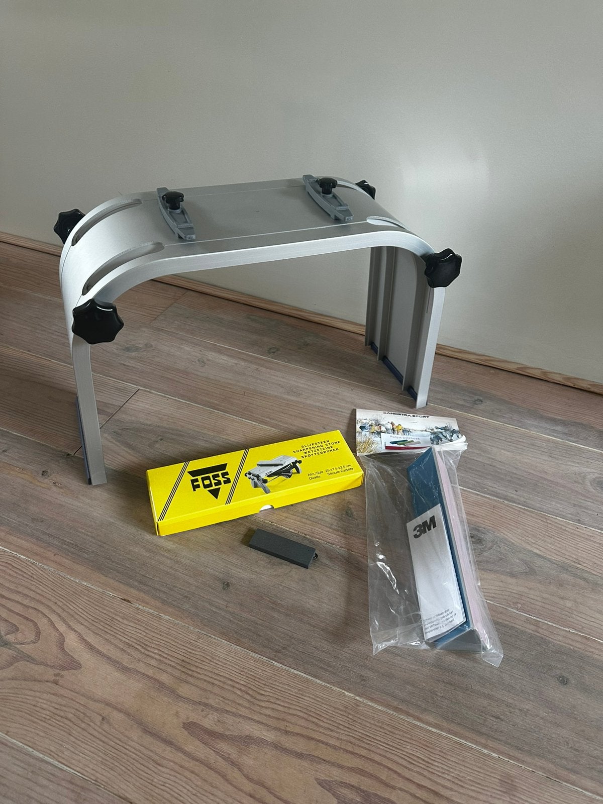 Complete set - Zandstra slijptafel met slijpstenen, Sport en Fitness, Schaatsen, Ophalen of Verzenden, Nieuw, Combinoren, Zandstra