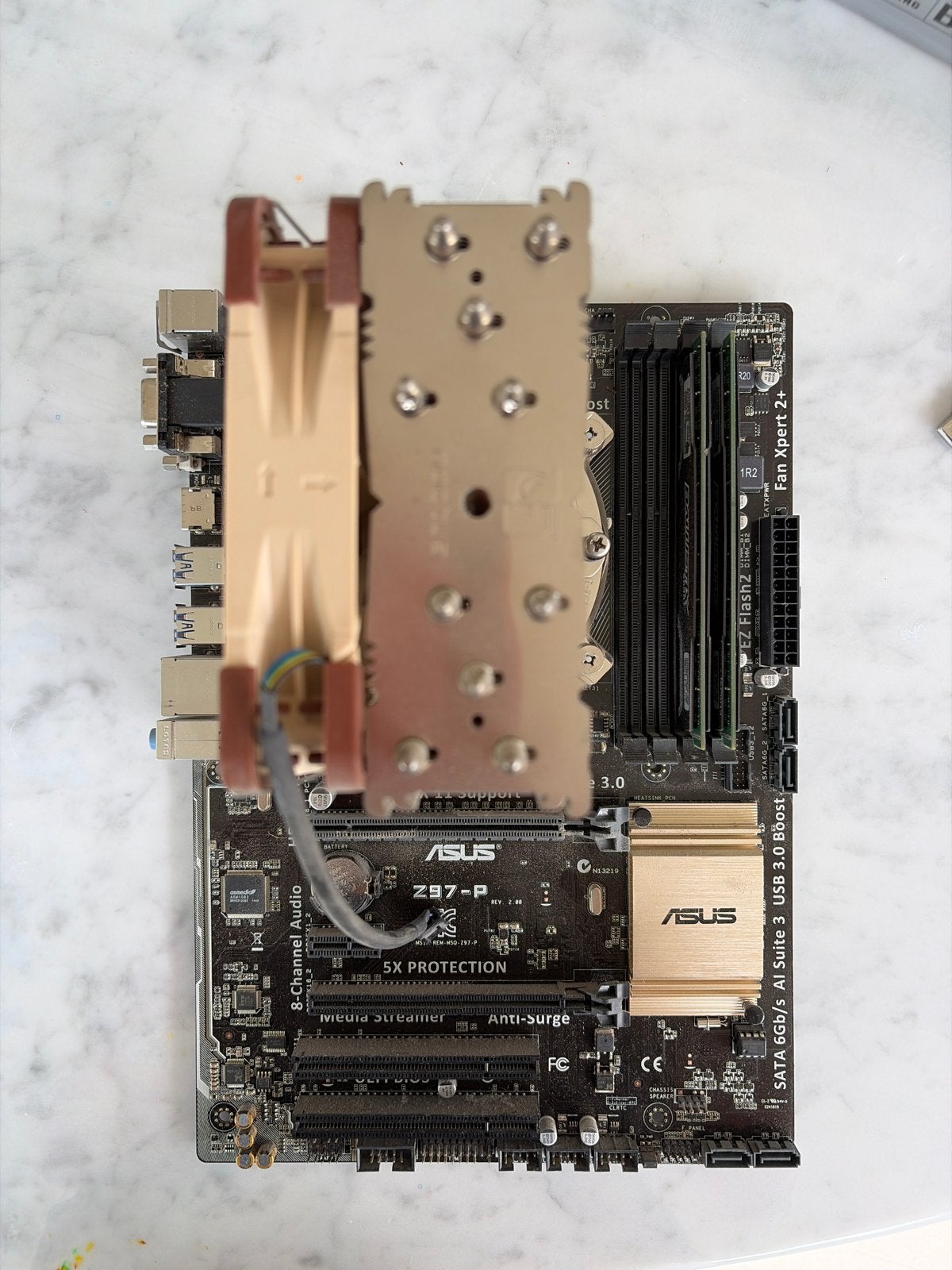 Intel i7-4790k met 16GB DDR3 RAM en ASUS Z97-P moederbord, Computers en Software, Verzenden, Gebruikt, 4-core, 4 Ghz of meer