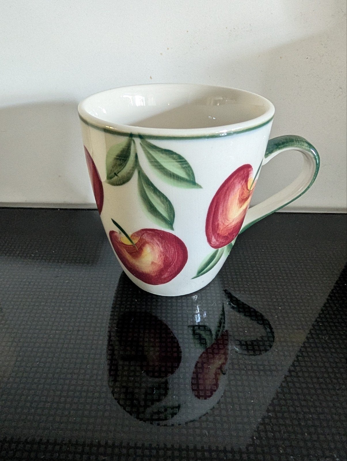 Senseo kopjes Vic's met appel, Steen, Ophalen of Verzenden, Zo goed als nieuw, Overige stijlen
