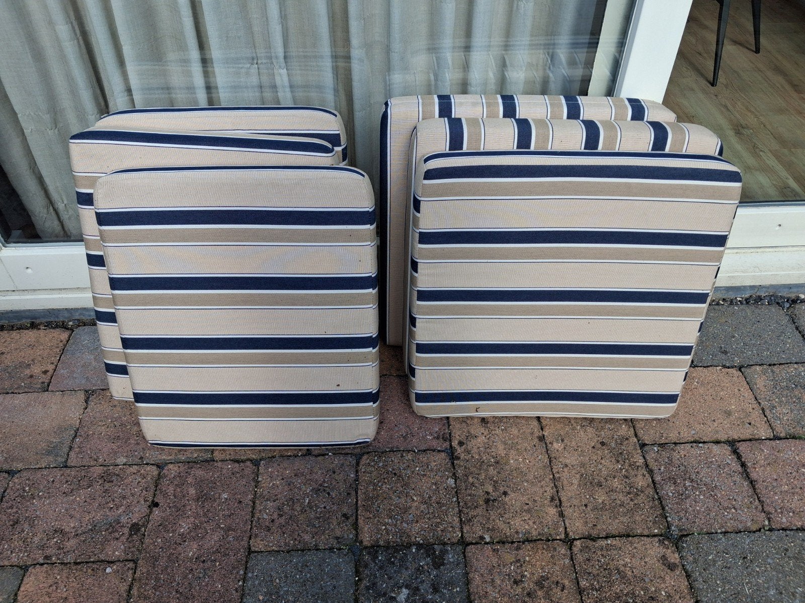 6 tuinkussens, Tuin en Terras, Ophalen, Zo goed als nieuw