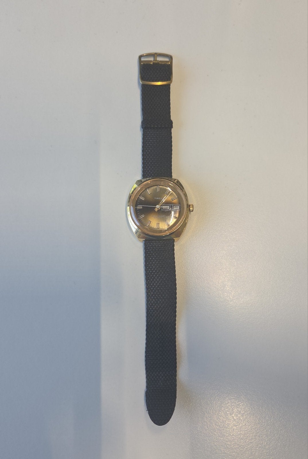 Vintage Timex automatic horloge, Overige merken, Staal, X, 1960 of later