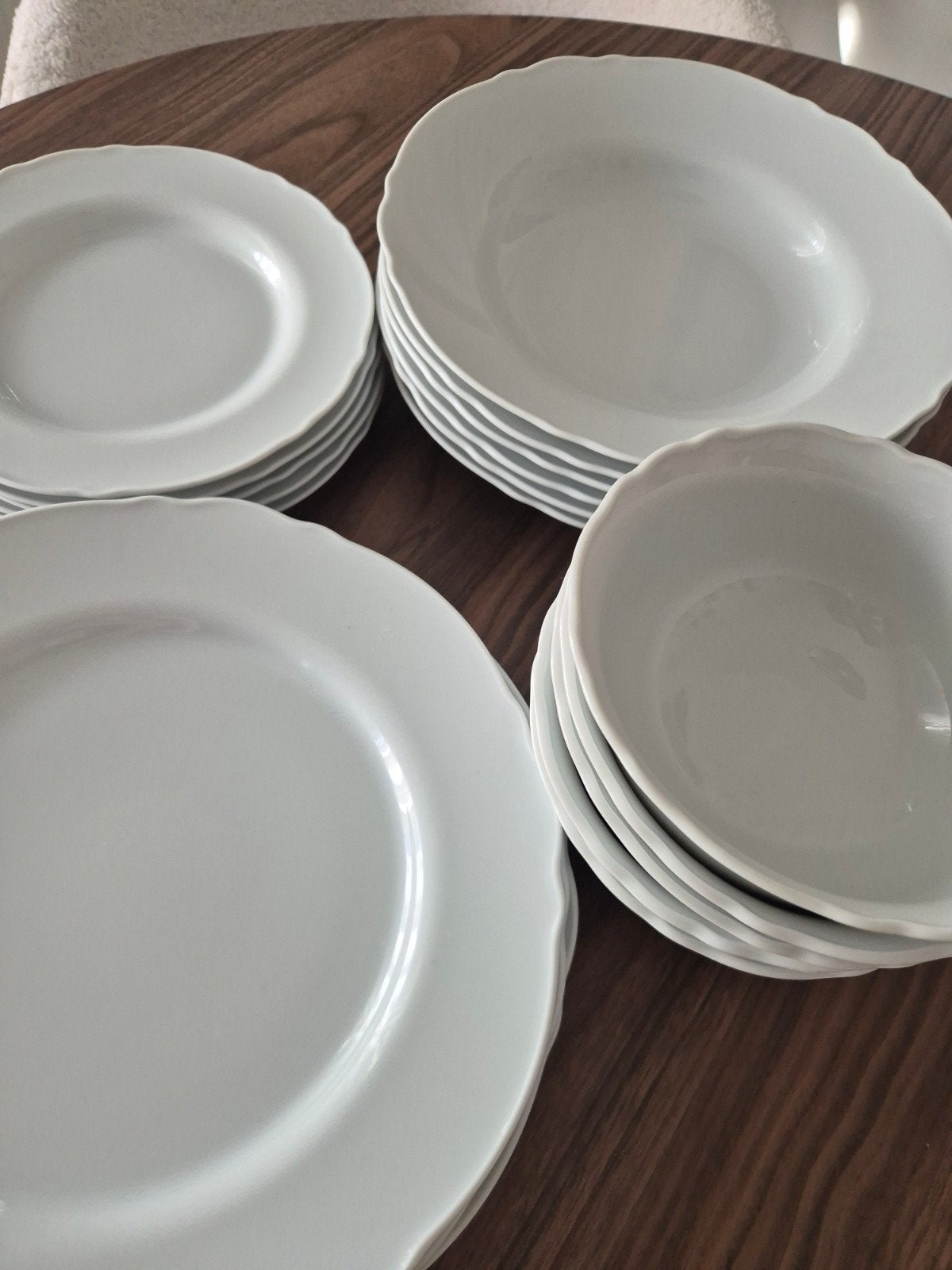 Serviesset Ikea Upplaga 24 stuks, Ophalen, IKEA, Zo goed als nieuw, Bord(en)