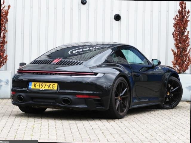Porsche 911 3.0 Carrera 4 S Zwart *Sport Chrono* Top Staat *, Auto's, Automaat, Gebruikt, Euro 6, 4 stoelen